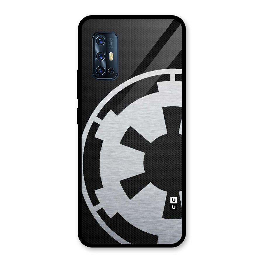 White Wheel Glass Back Case for Vivo V17