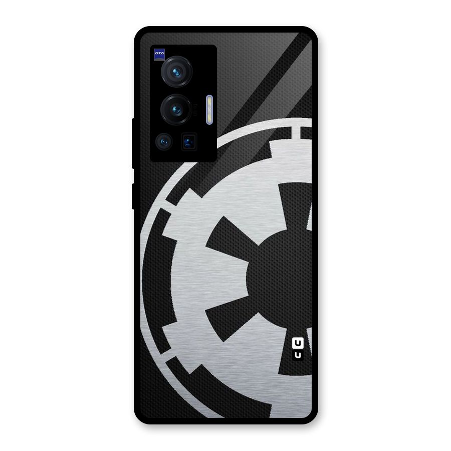 White Wheel Glass Back Case for Vivo X70 Pro