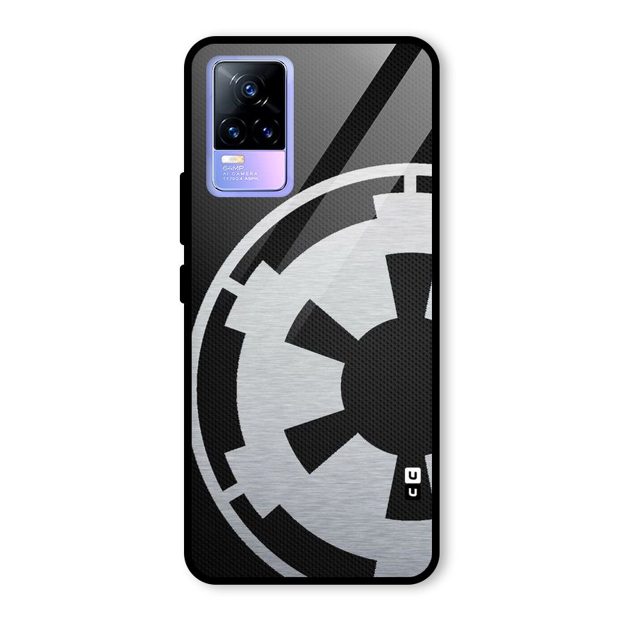 White Wheel Glass Back Case for Vivo Y73