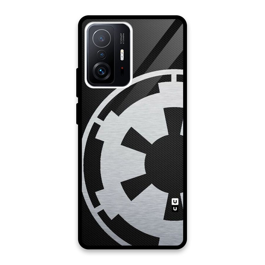 White Wheel Glass Back Case for Xiaomi 11T Pro