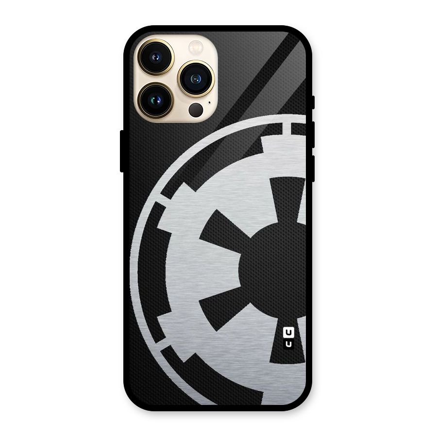 White Wheel Glass Back Case for iPhone 13 Pro Max