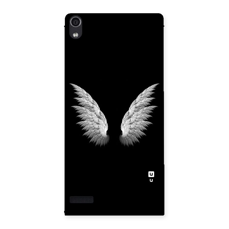 White Wings Back Case for Ascend P6
