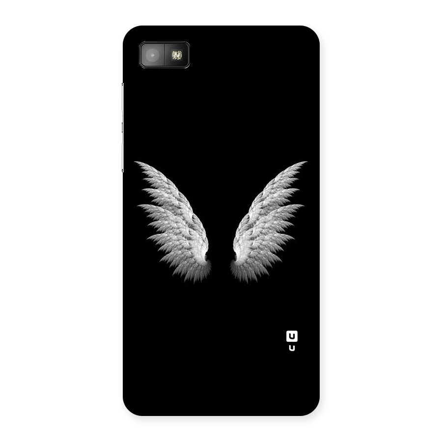 White Wings Back Case for Blackberry Z10