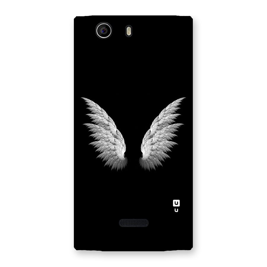 White Wings Back Case for Canvas Nitro 2 E311