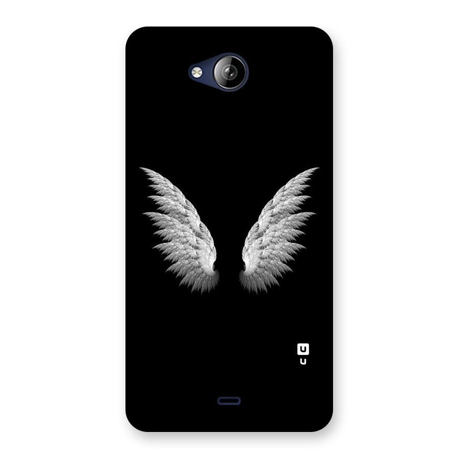 White Wings Back Case for Canvas Play Q355