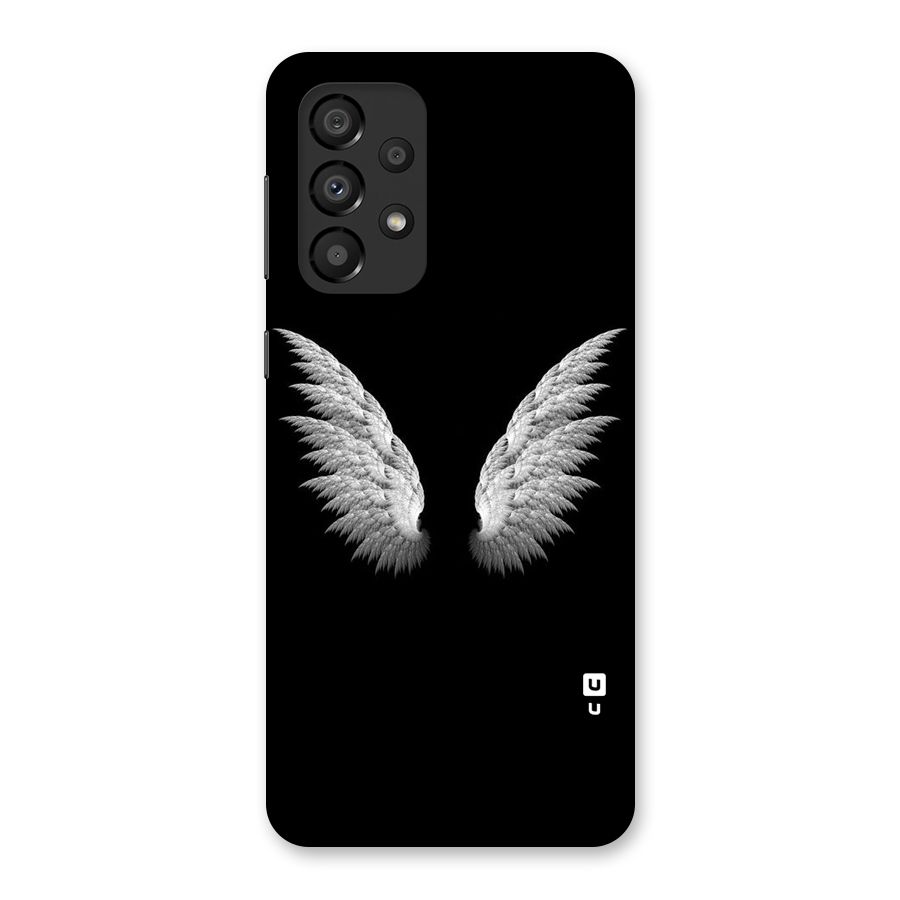 White Wings Back Case for Galaxy A33 5G