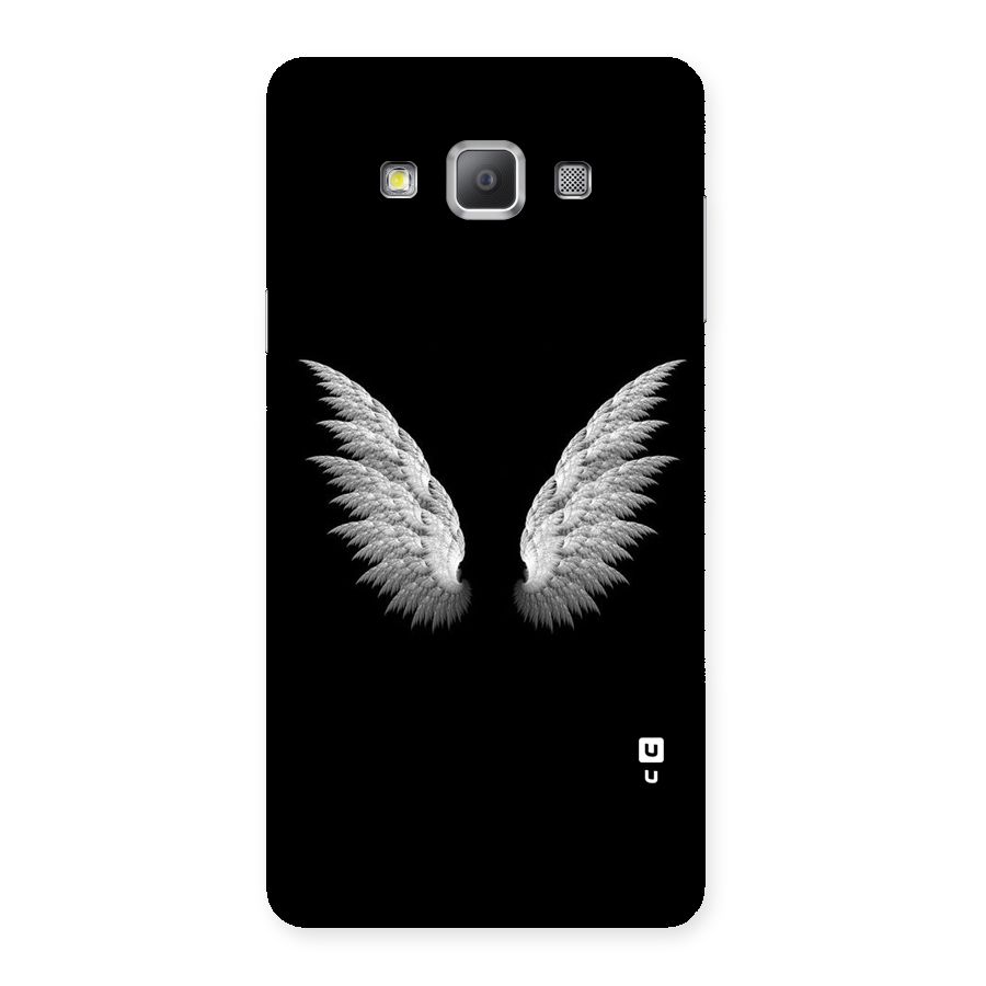 White Wings Back Case for Galaxy A7