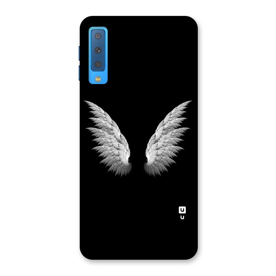 White Wings Back Case for Galaxy A7 (2018)