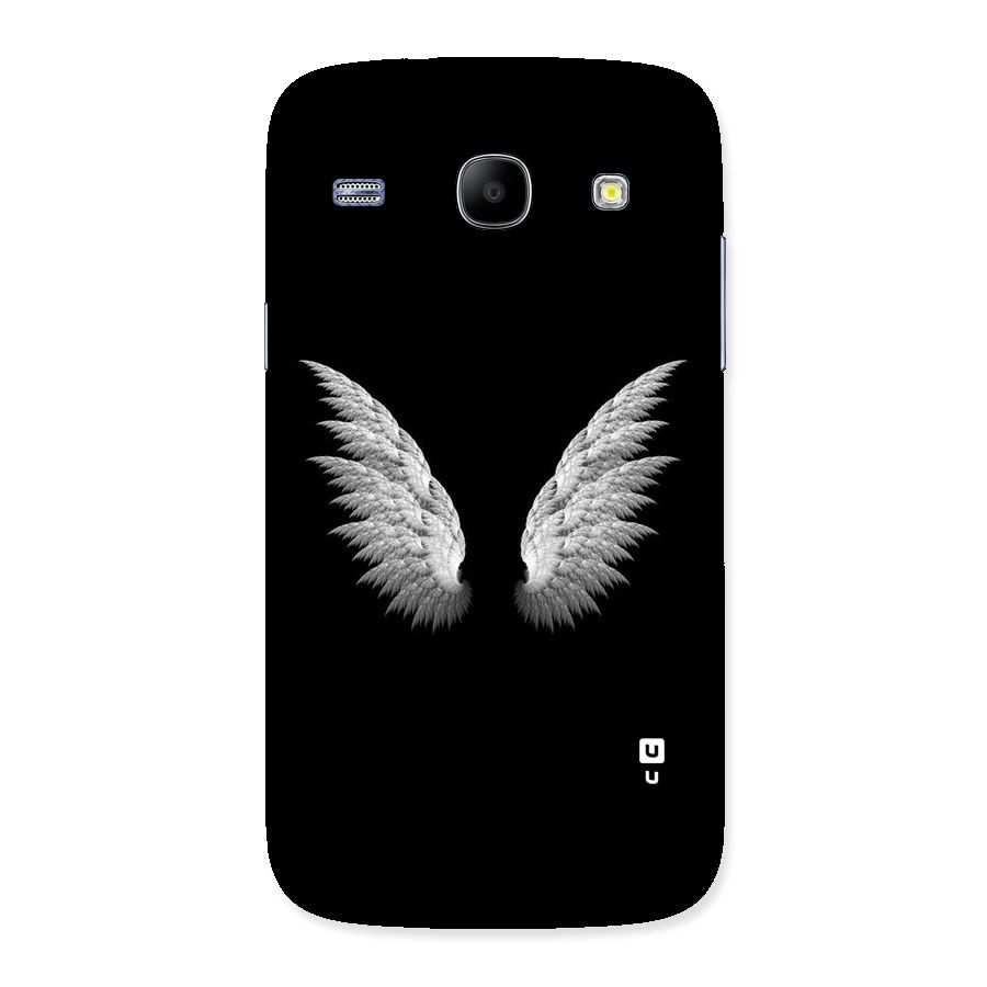 White Wings Back Case for Galaxy Core