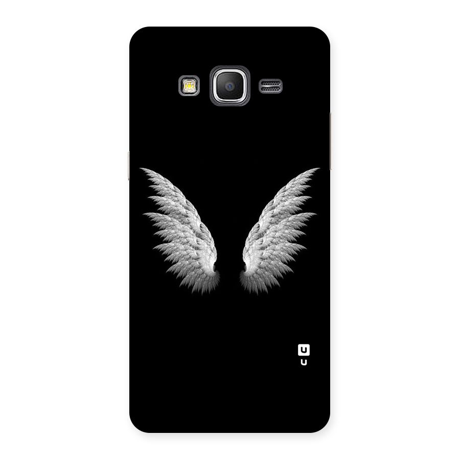 White Wings Back Case for Galaxy Grand Prime