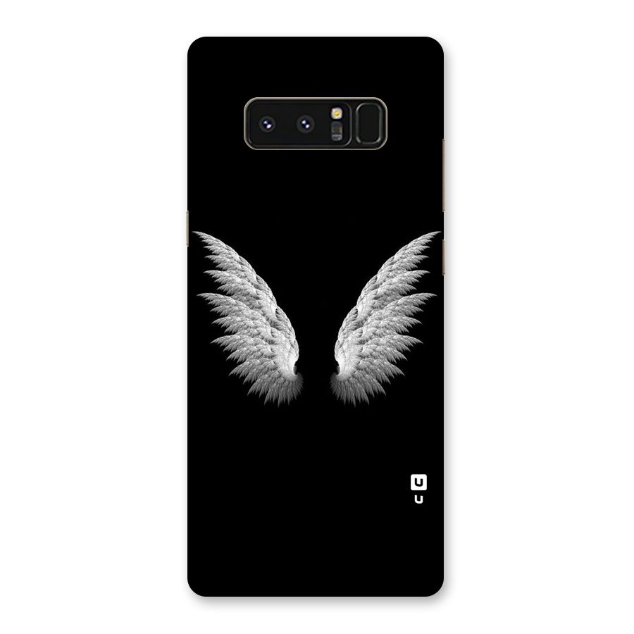 White Wings Back Case for Galaxy Note 8