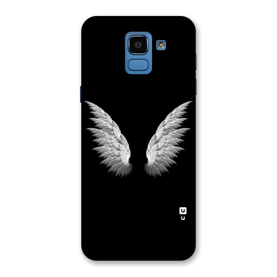White Wings Back Case for Galaxy On6