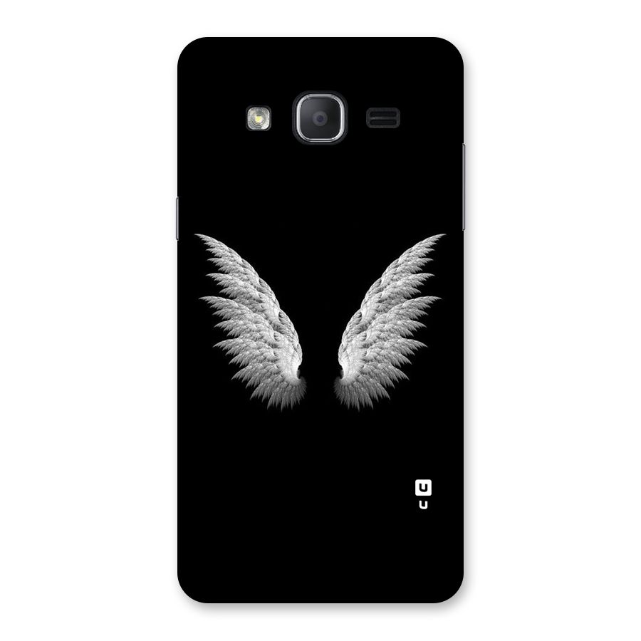 White Wings Back Case for Galaxy On7 2015