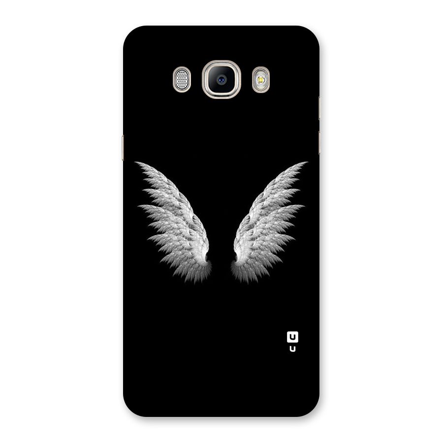 White Wings Back Case for Galaxy On8