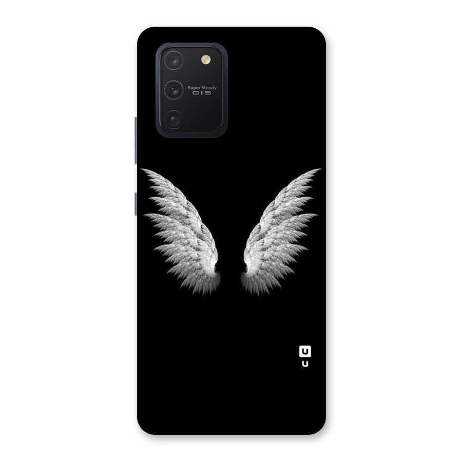 White Wings Back Case for Galaxy S10 Lite