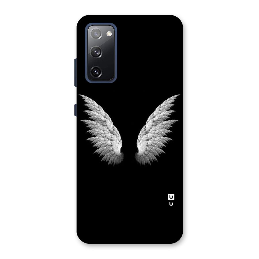 White Wings Back Case for Galaxy S20 FE