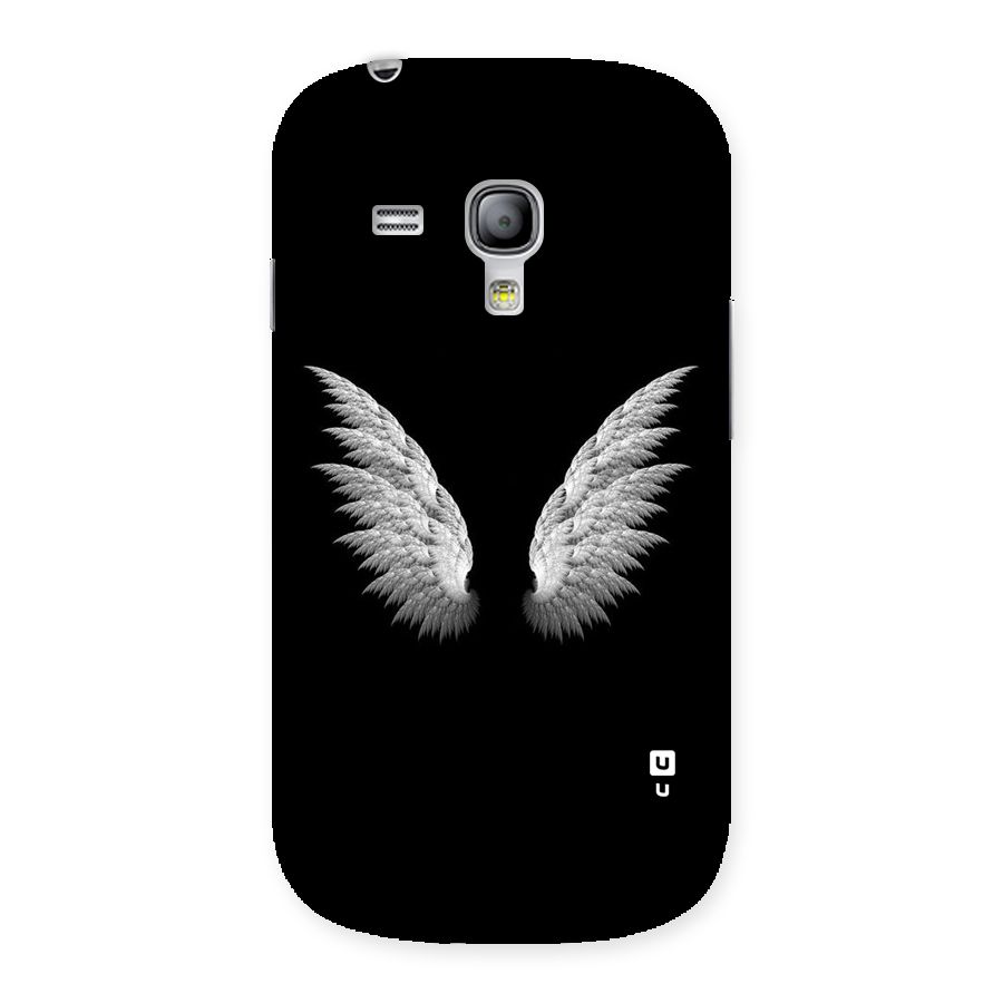White Wings Back Case for Galaxy S3 Mini