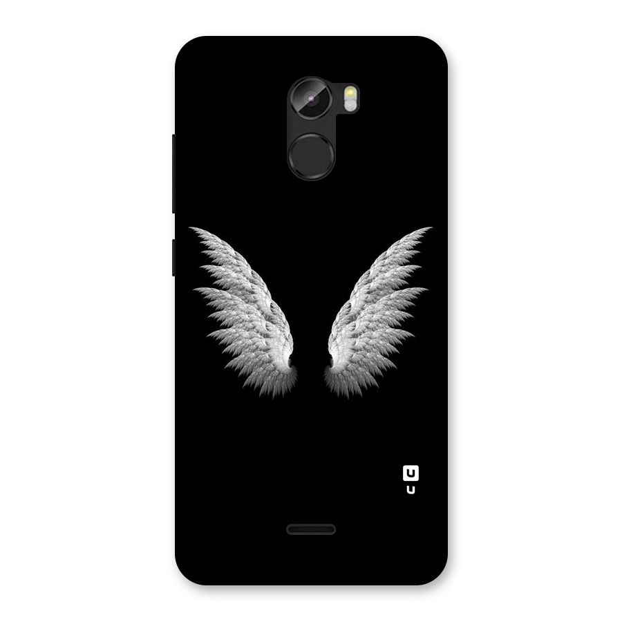 White Wings Back Case for Gionee X1