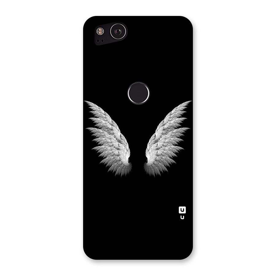 White Wings Back Case for Google Pixel 2