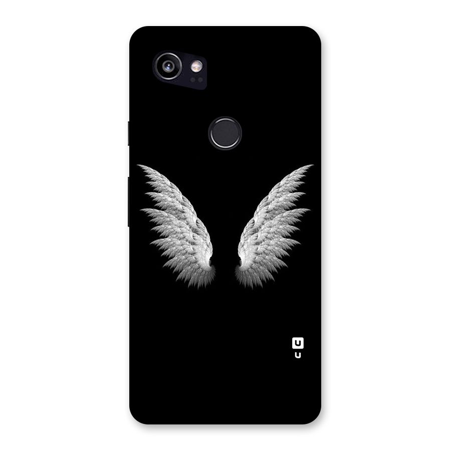 White Wings Back Case for Google Pixel 2 XL