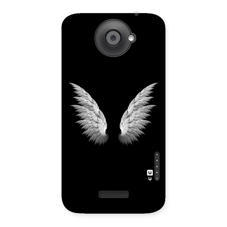 White Wings Back Case for HTC One X