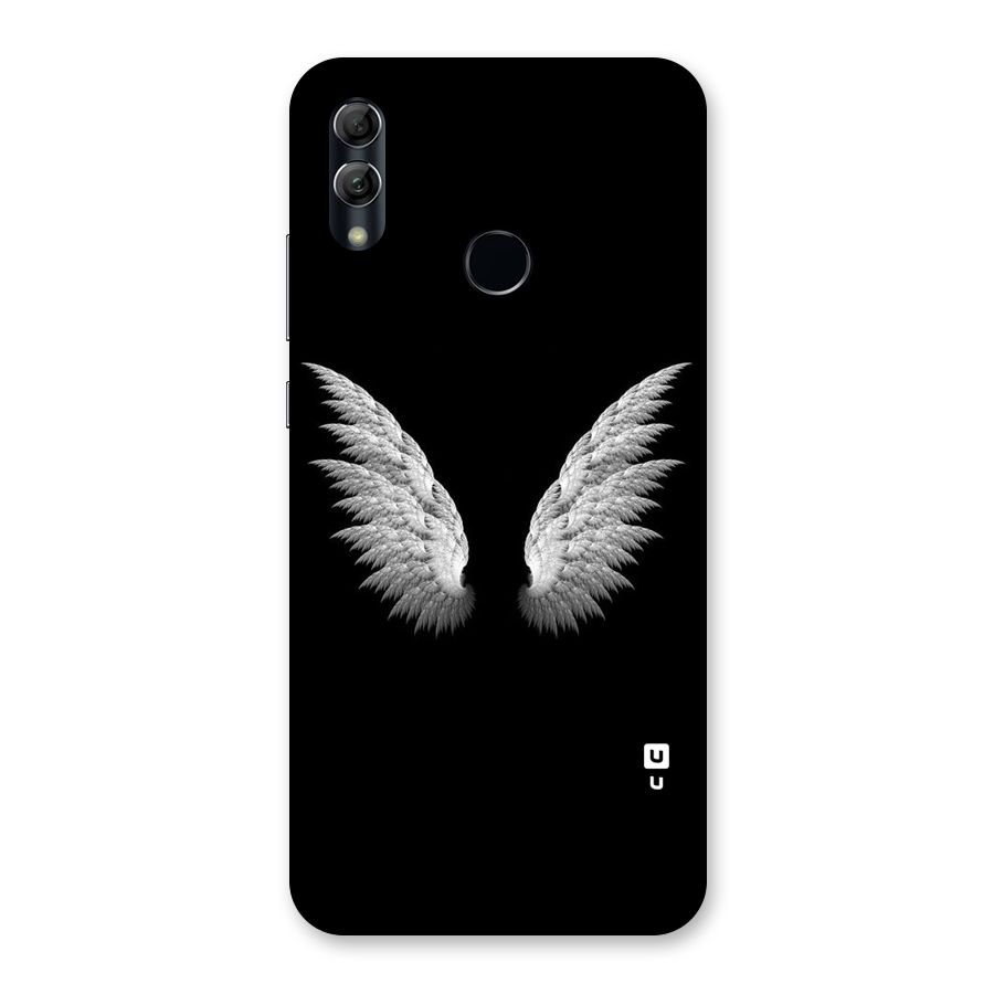 White Wings Back Case for Honor 10 Lite