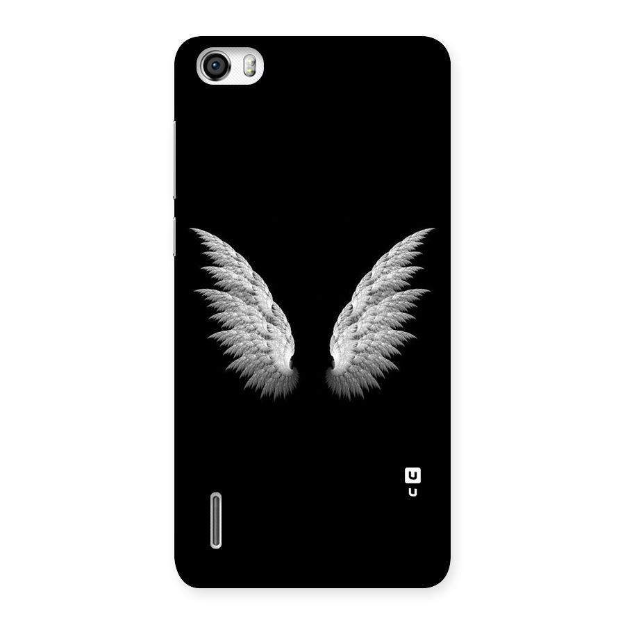 White Wings Back Case for Honor 6