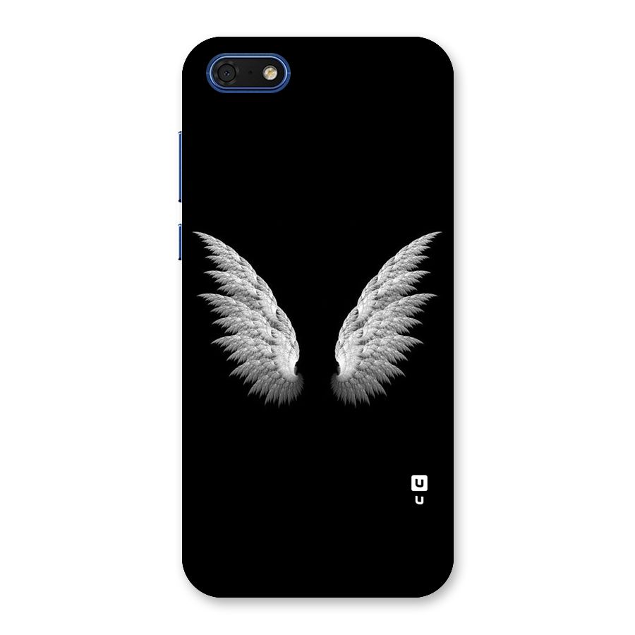 White Wings Back Case for Honor 7s