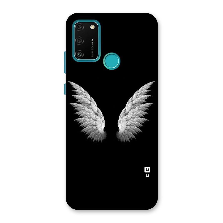 White Wings Back Case for Honor 9A