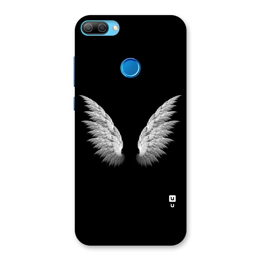 White Wings Back Case for Honor 9N