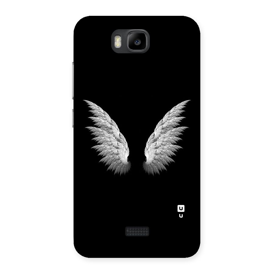 White Wings Back Case for Honor Bee