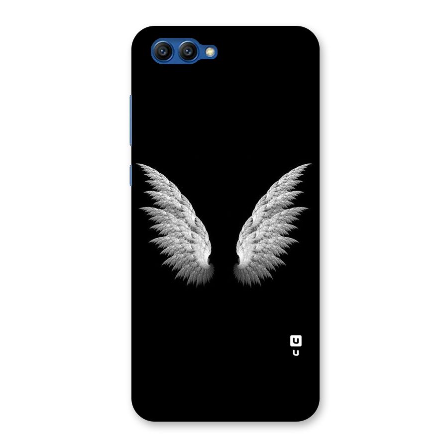White Wings Back Case for Honor View 10