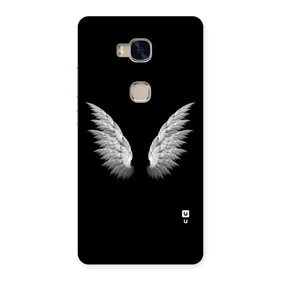 White Wings Back Case for Huawei Honor 5X