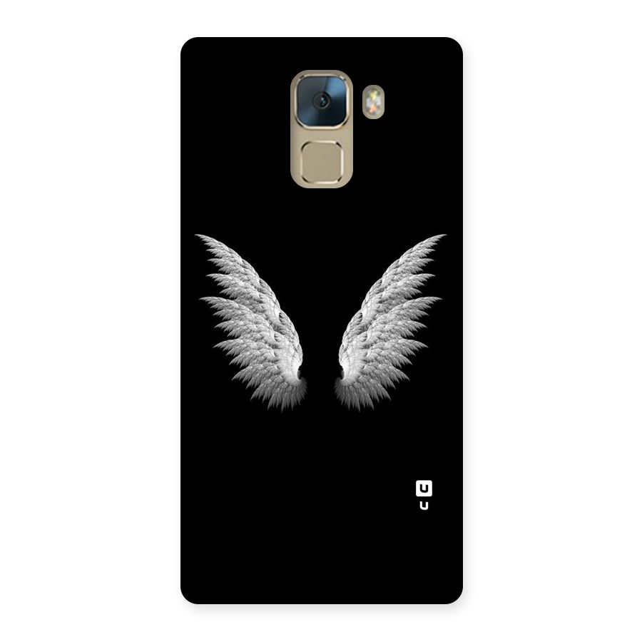 White Wings Back Case for Huawei Honor 7