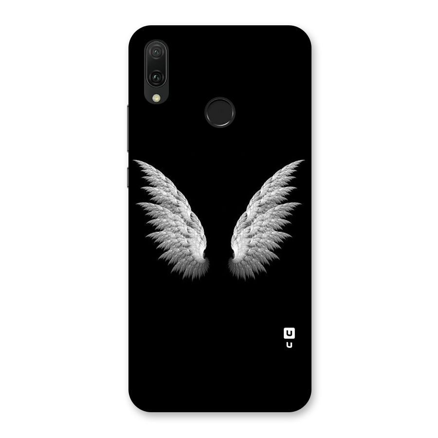 White Wings Back Case for Huawei Y9 (2019)