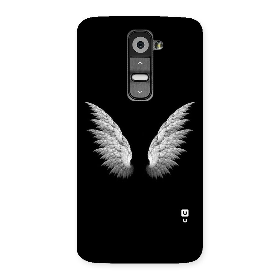 White Wings Back Case for LG G2