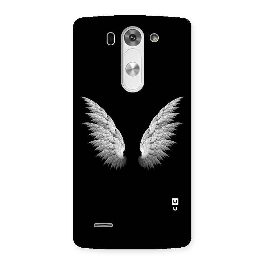 White Wings Back Case for LG G3 Mini
