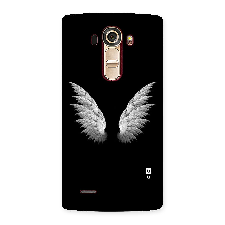 White Wings Back Case for LG G4