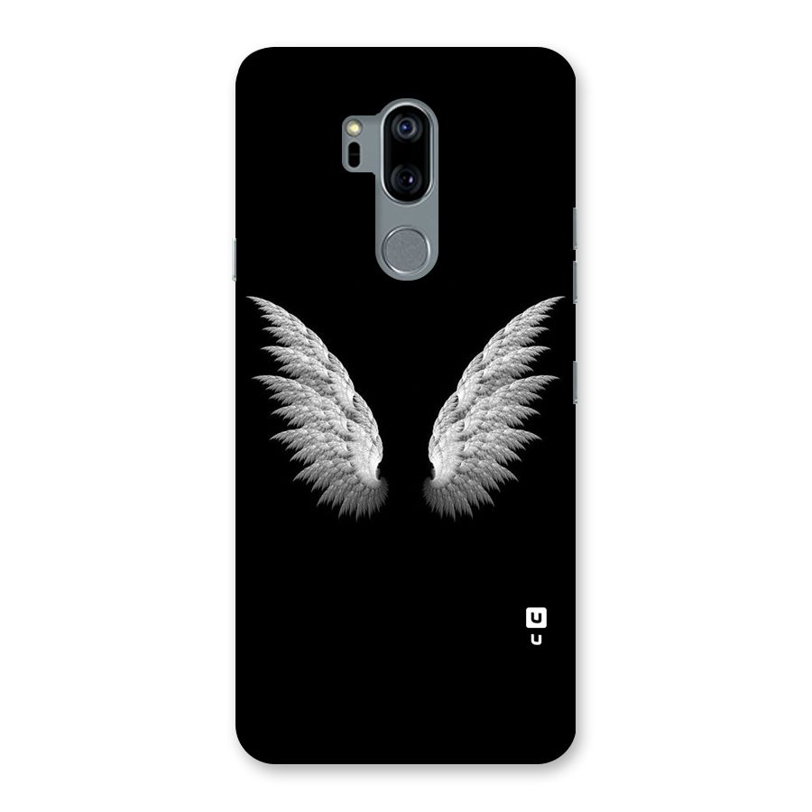 White Wings Back Case for LG G7