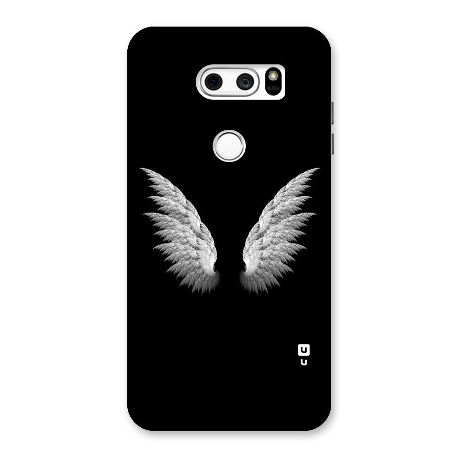 White Wings Back Case for LG V30