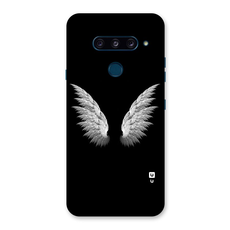 White Wings Back Case for LG  V40 ThinQ