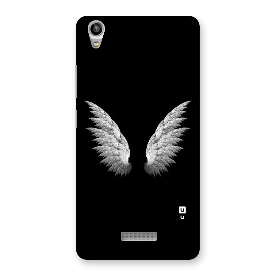 White Wings Back Case for Lava-Pixel-V1
