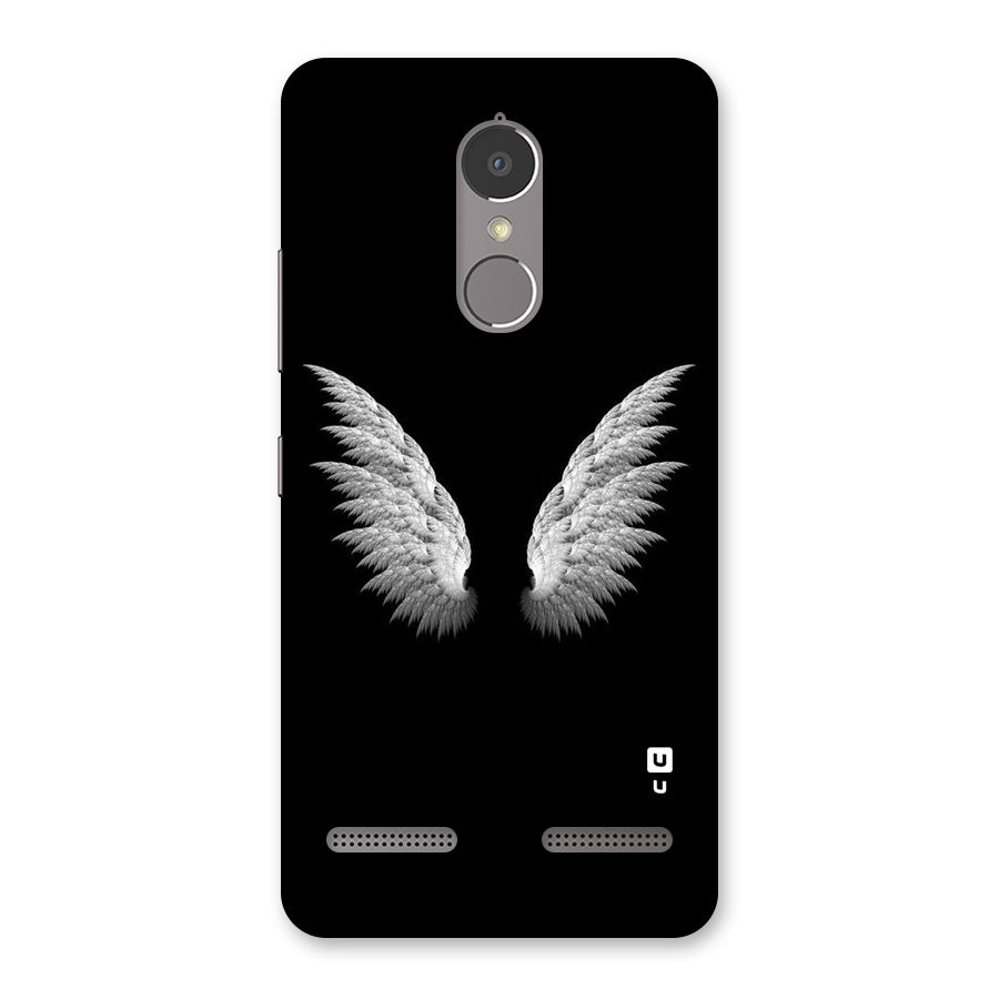 White Wings Back Case for Lenovo K6 Power