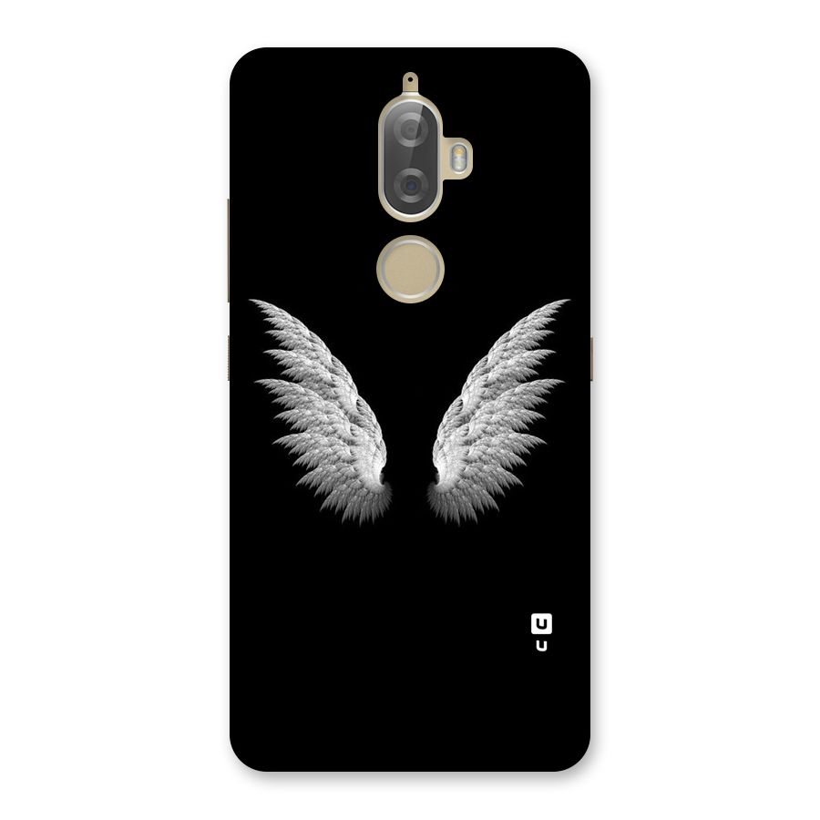 White Wings Back Case for Lenovo K8 Plus