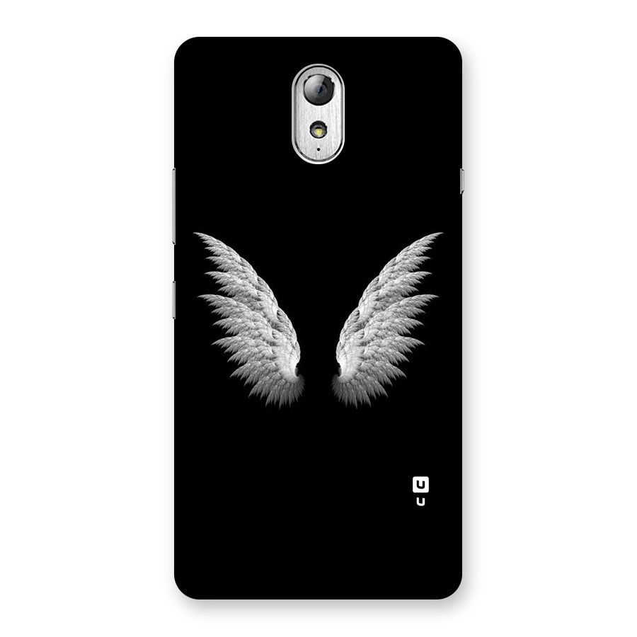 White Wings Back Case for Lenovo Vibe P1M