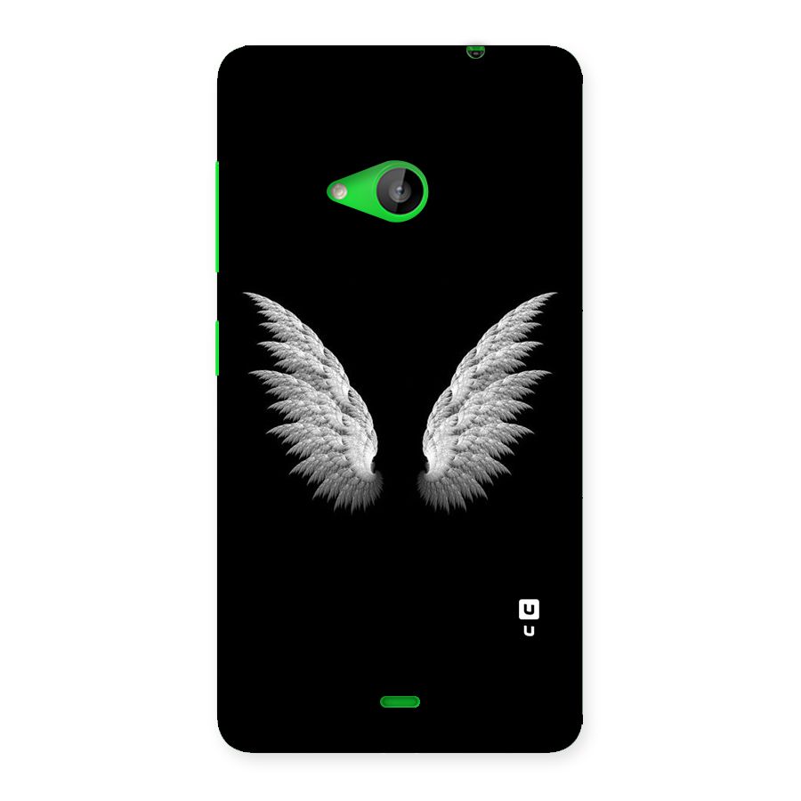 White Wings Back Case for Lumia 535