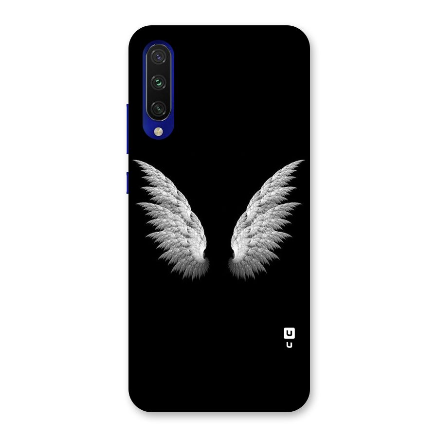 White Wings Back Case for Mi A3