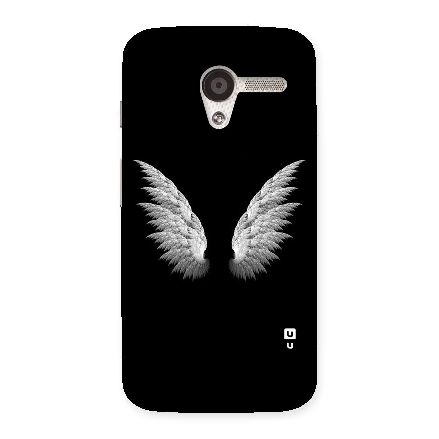 White Wings Back Case for Moto X