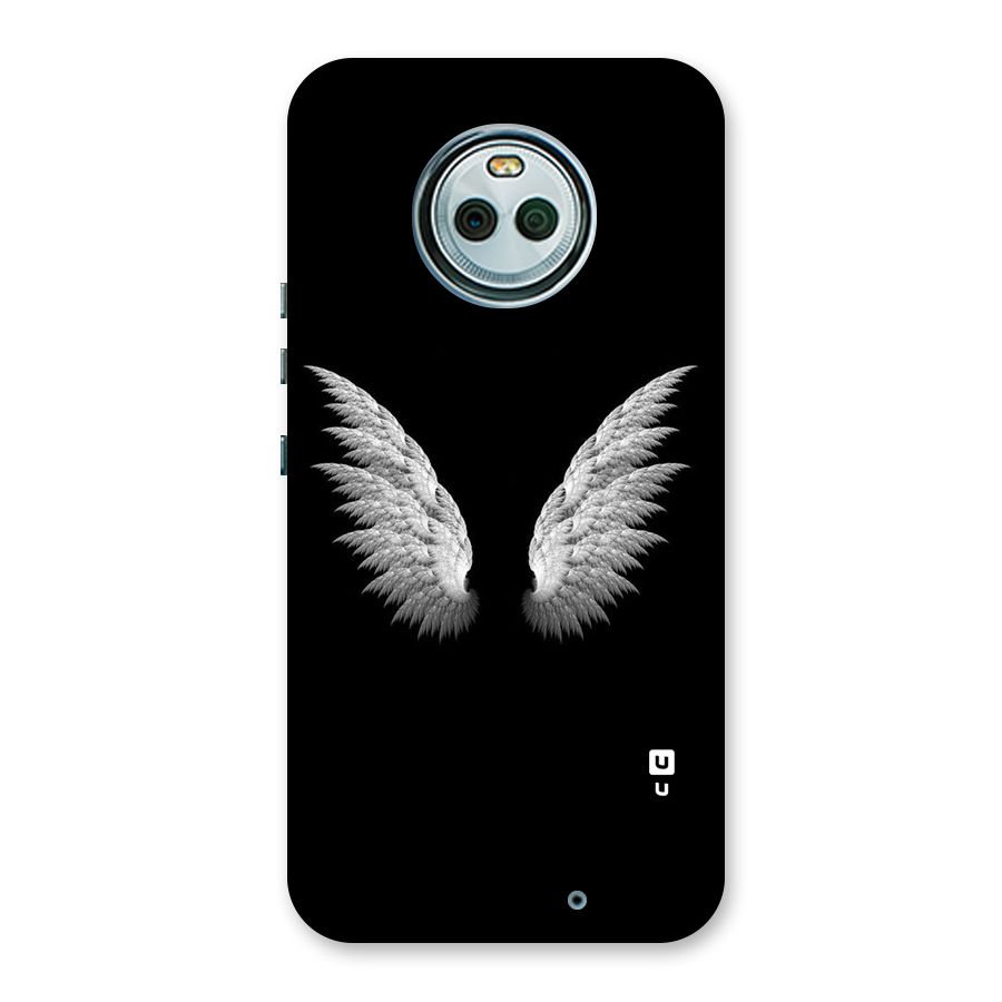 White Wings Back Case for Moto X4
