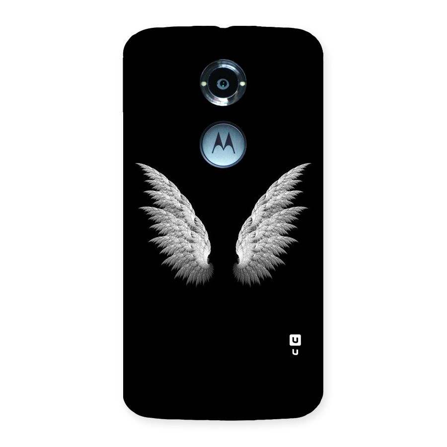 White Wings Back Case for Moto X 2nd Gen